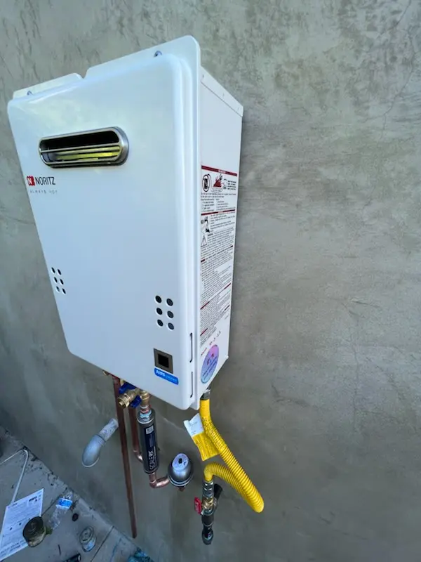 Tankless water heater installation for West Revere homes